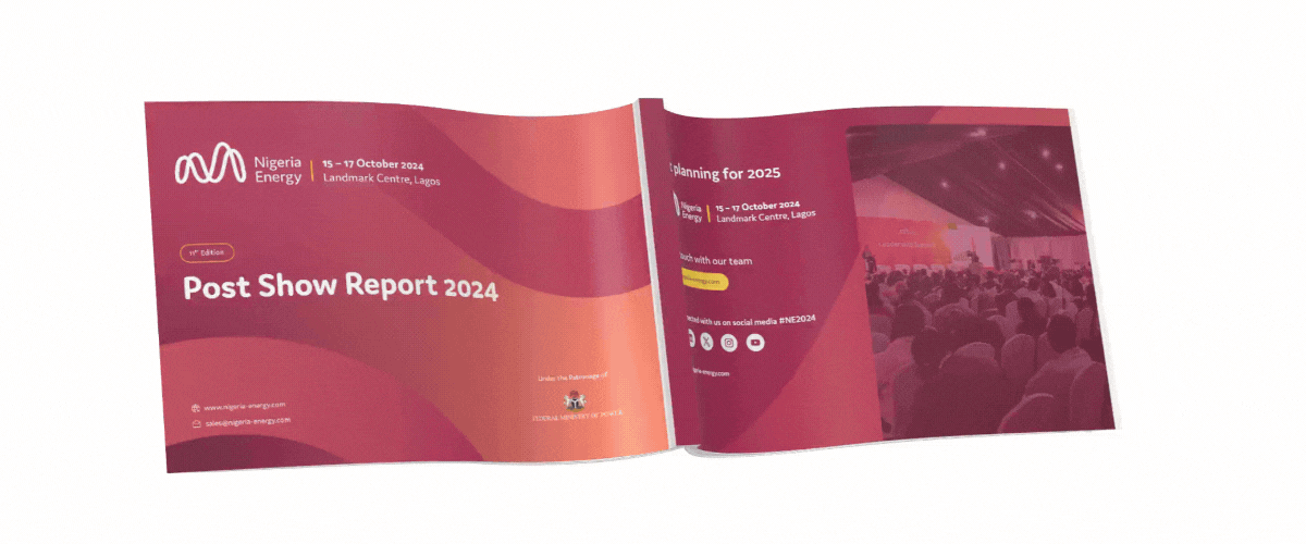 Mock up of Nigeria Energy 2024 Post-Show report